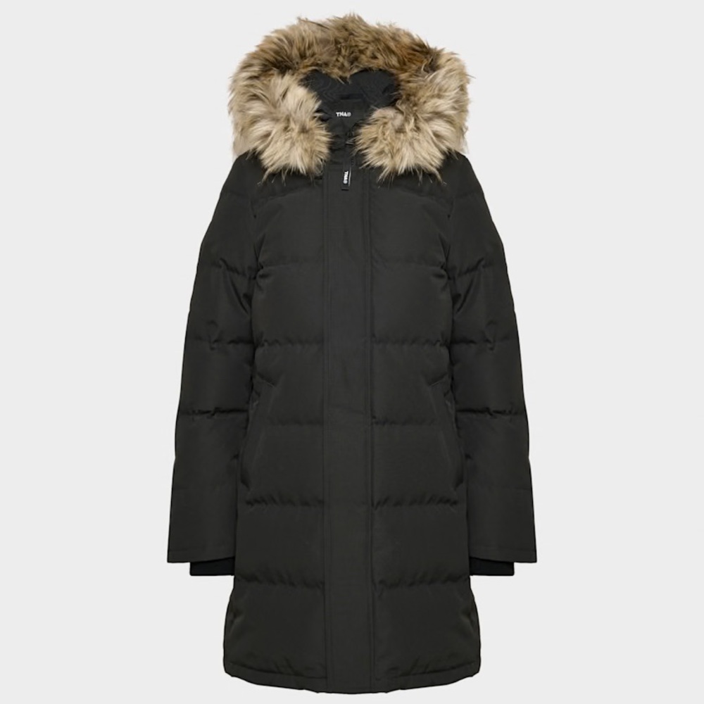 ARITZIA TNA Powder Parka with Detachable Fur Hood